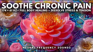 174 Hz + 61 Hz • Deep Pain Off Switch 🧬 Nerve Repair & Somatic Release | Healing Frequency
