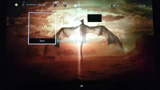 Solar Dragon Dynamic Design Ps4 Theme Slide N' Go