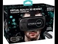 Setup virtual realty headset utopia 360 degree