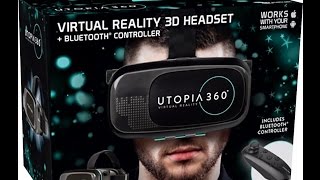 Setup Virtual Realty Headset Utopia 360 Degree