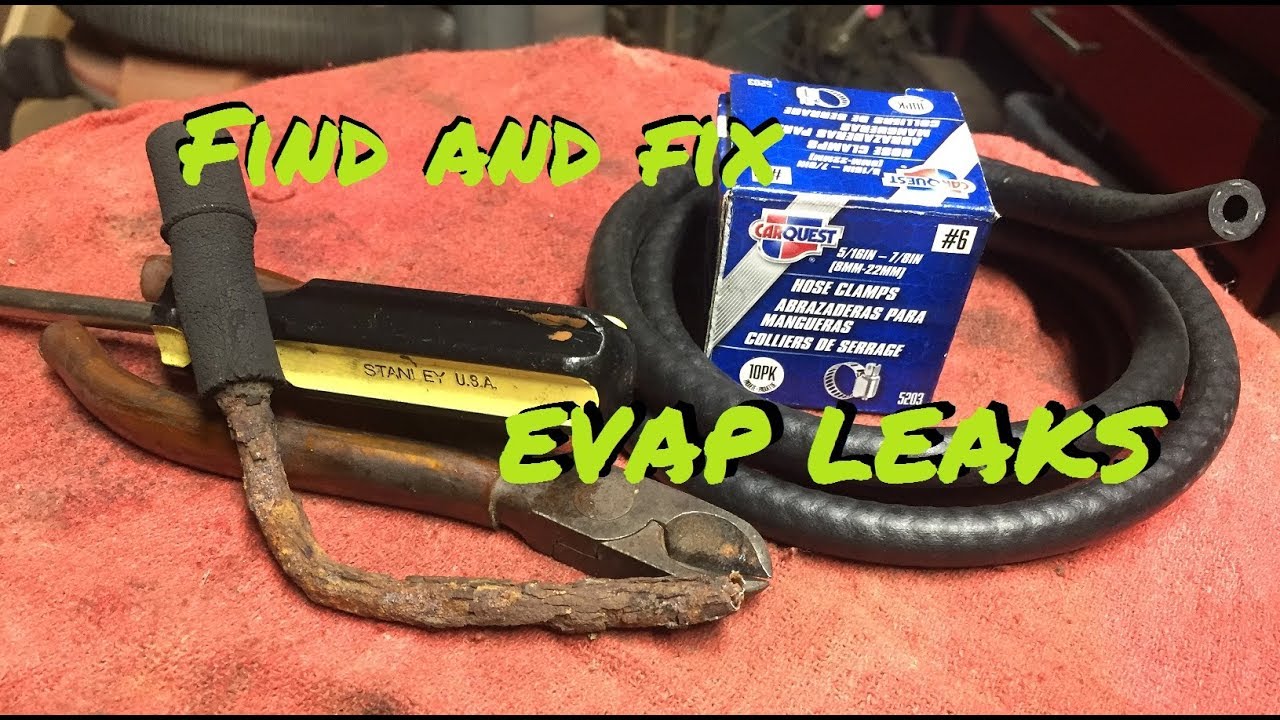 FIND/FIX EVAP LEAKS - YouTube