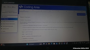 Ascii Homes question ||  Round 2 TCS CodeVita Season 13