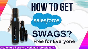 How To Get Salesforce Developer Swag || Free for All ( Students all branch + Working professionals )