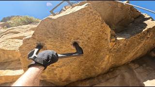 I tried this Via Farrata in Spain