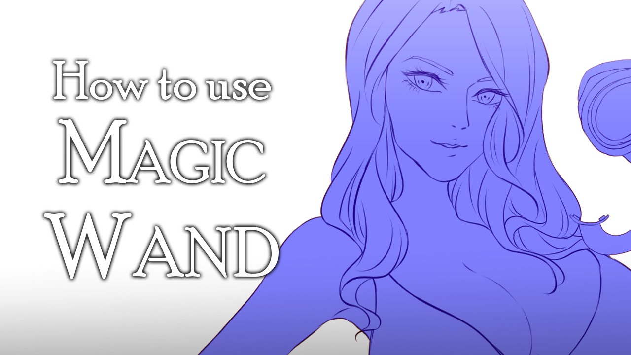 how to use magic wand tool sai