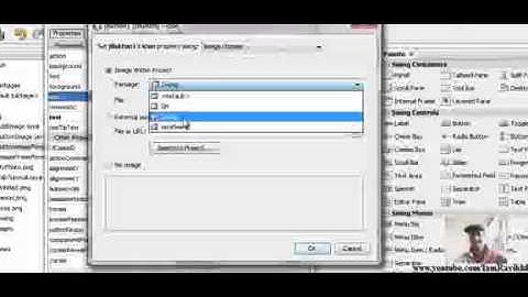 Netbeans Java Tutorial 26 How to add image on JButton Part 2