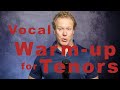 Vocal Exercises For Tenor