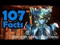 107 Facts about WarFrame (but with some corrections) | WarFrame introduction Videos