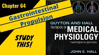 Guyton and Hall Medical Physiology (Chapter 64)REVIEW Food Mixing and Propulsion || Study This!