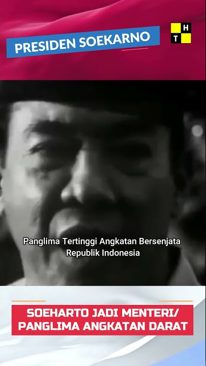 SOEKARNO ANGKAT SOEHARTO JADI MENPANGAD (1965)