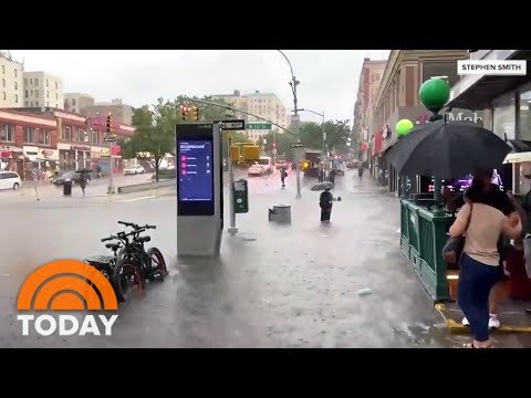 Video: Flooding In Hamburg - Alternative View