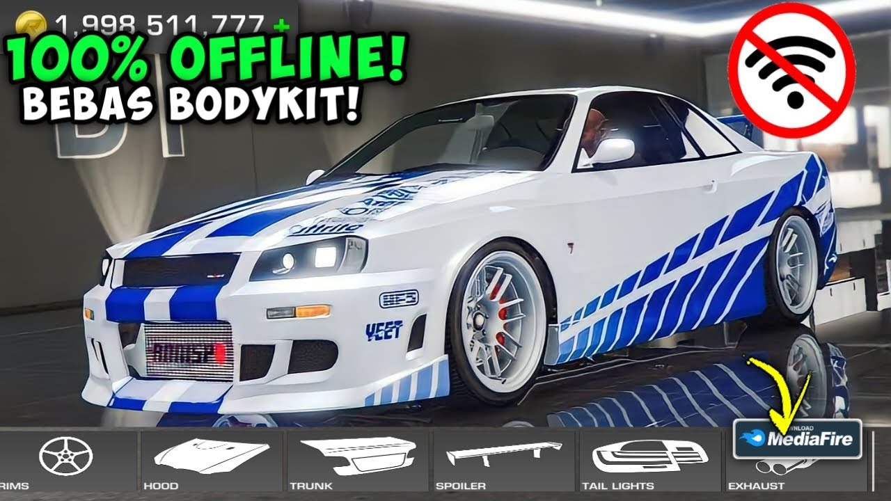 Bodykit GT-R R34🔥 2 Game Jdm Racing Full Modifikasi Bebas Pilih Mobil ...