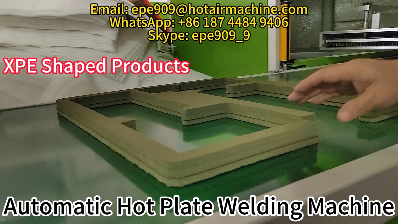 XPE XLPE IXPE Foam Hot Plate Welding Machine Welding Machine Heat