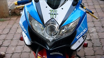 Suzuki GSXR 750 2009 - Throttle Body Synchronization (sync carb) part 1