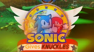 Sonic speed simulator  Sonic gives knuckles a hand part 2