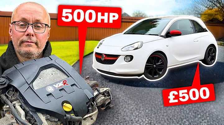 We Put a 500HP VXR V6 Engine in a £500 Vauxhall Adam!