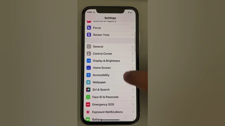How to enable or disable switch control in iPhone