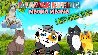 Download Lagu DJ Anak Kucing Meong Meong || Lagu Anak Animasi Seru MP3