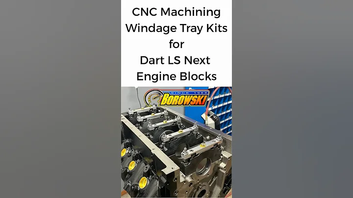 CNC Machining Windage Tray Kits for Dart LS Next Engine Blocks  #horsepower #lsswap