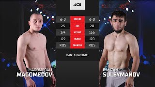 Магомедали Магомедов vs. Рамзан Сулейманов | Magomedali Magomedov vs. Ramzan Suleymanov | ACA YE 43