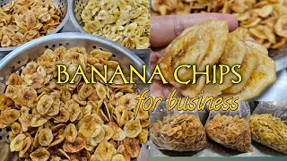 Banana chips for business. Super crispy.