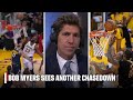 Lebron james chase down  cover your eyes bob myers  dave pasch to the former warriors gm