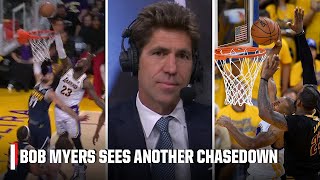 Lebron James Chase Down Cover Your Eyes Bob Myers - Dave Pasch To The Former Warriors Gm