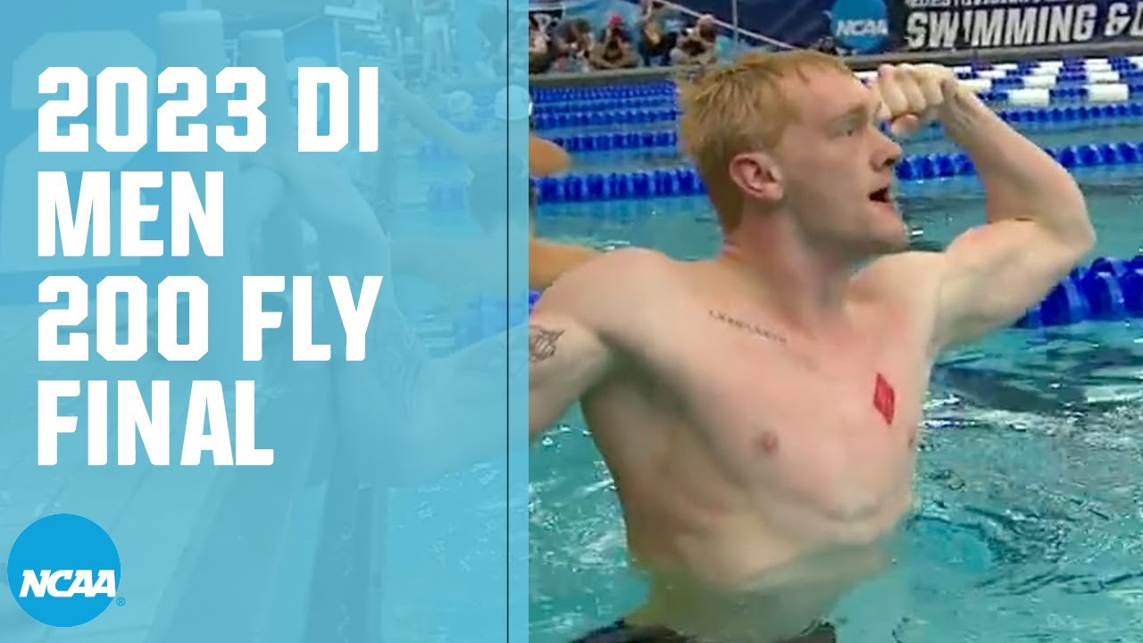 ⁣High Energy Win in the 200 Butterfly Race