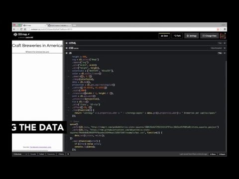 Loading the data - Building an Interactive D3 map