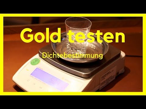 Video: Vergleichen Sie das Gewicht von Gold und Blei?