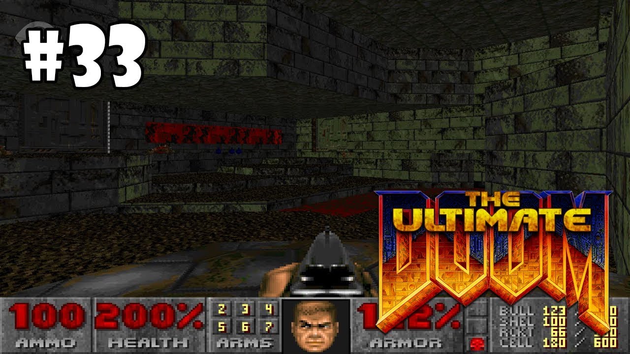 The Ultimate Doom прохождение игры - E4M5: They Will Repent (All Secrets Found)