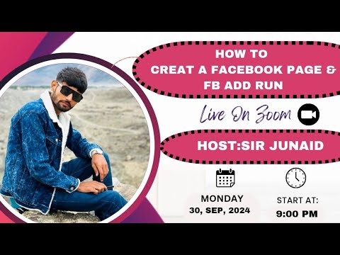 How to creat a facebook page and FB Add run # Meta force team victory ...