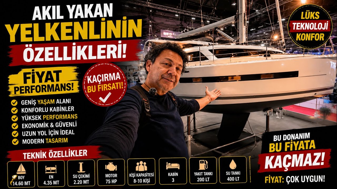 ⁣BU YELKENLİ ALINIRMI ? İÇİNİ GÖRÜN SİZ KARAR VERİNİZ.