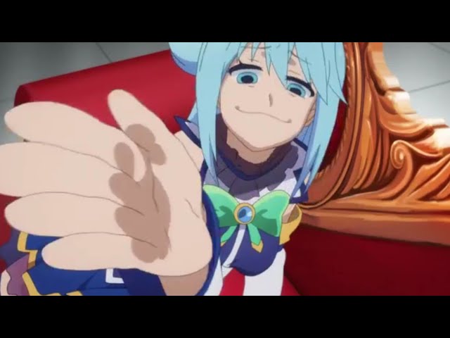 Aqua emprestado dinheiro do Kazuma(konosuba dublado) 