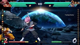 DRAGON BALL FighterZ Black Goku/Trunks Oki 2 meters