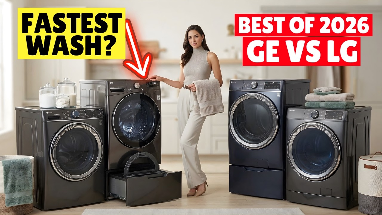 Best Washers in 2026 | GE vs LG | Smart, High-Efficiency & Combo ...