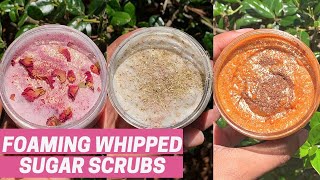 WATCH ME FORMULATE MY FOAMING BODY SCRUBS + EASIEST WAY TO FILL JARS EVER| TIPS & TRICKS