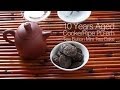 Pu erh-Steep 10 Year Aged Shu Pu-erh Tea-button(Ripe/Cooked Pu-erh) with Yixing Purple Clay Teapot