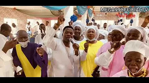 Rev. Mother Esther Ajayi doing her thing in the presence of the Most High... Enjoy!