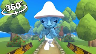 360° VR Smurf Cat Chase You!