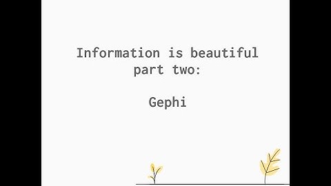 Marvel Universe Network Graph: A Gephi Tutorial