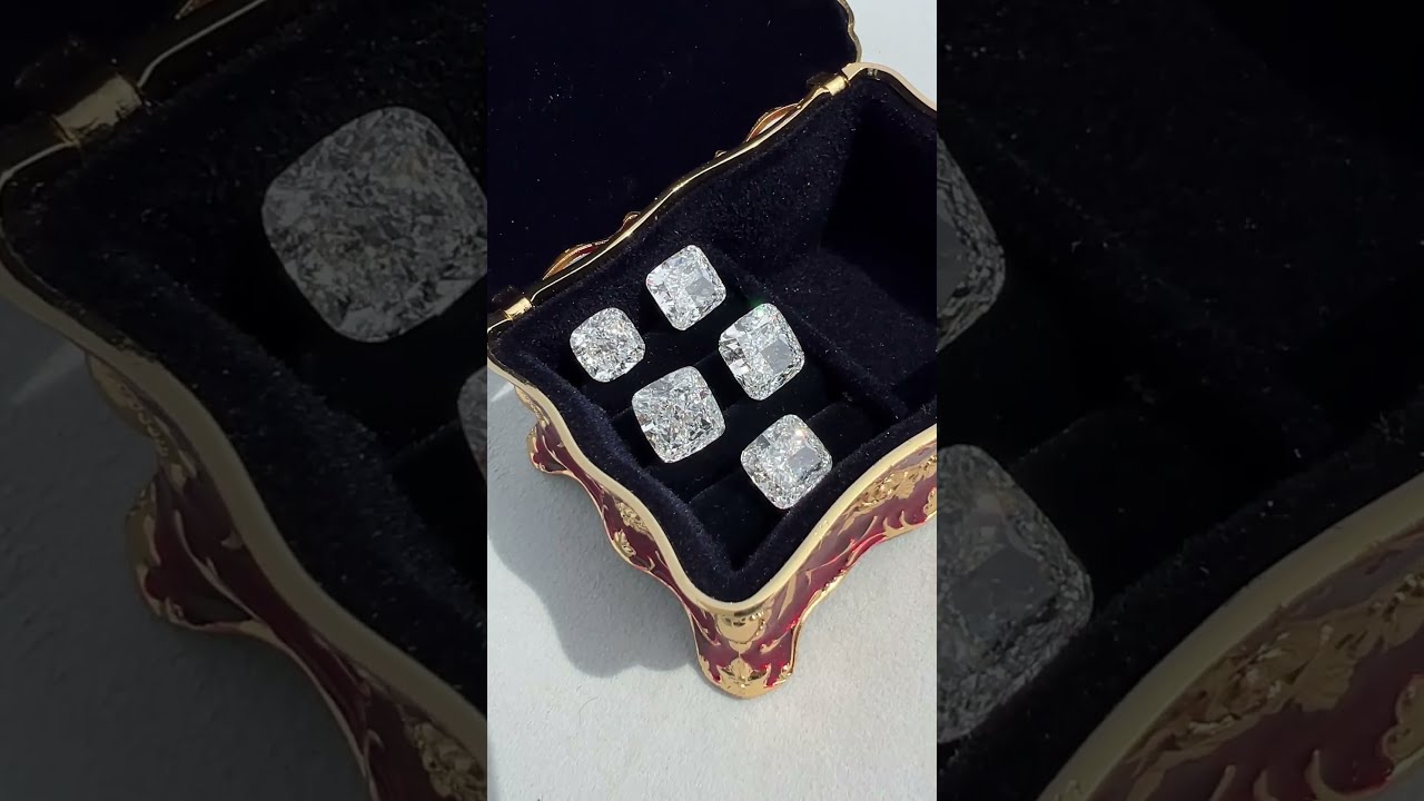  Cushion Cut Lab Diamonds 6ct To 10ct Brilliance Shorts