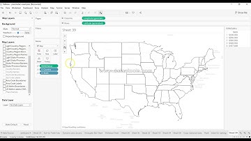 💡 Tableau Tutorial 126 - How to Create US Map Outline in Tableau