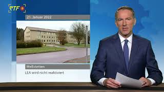 RTF.1-Nachrichten: Vorerst keine Geflüchtete in ehemaliger Zollernalb-Kaserne (21.01.2022)