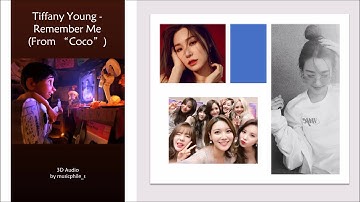 [3D Audio] Tiffany Young - Remember Me (From "Coco") (Mix Ver. by musicphile_s)