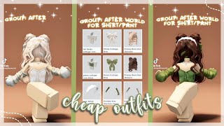 *CHEAP* AESTHETIC Roblox Outfit Ideas (TikTok Compilation) screenshot 4