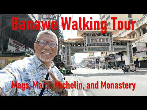 Banawe Street Walking Tour. Mags, Mami, Michelin, and Monastery.