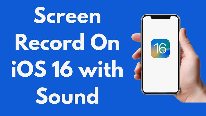 How to screen record music on iphone