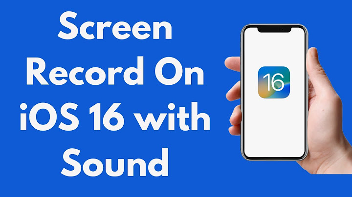 How do you record sound on iphone