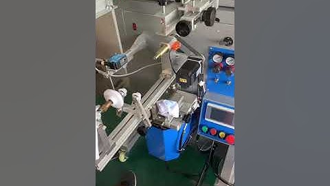 DM400-2S Perfume bottles Screen printing machine / Step 1, install fixture